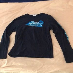 Roxy Navy long sleeve shirt